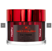 Load image into Gallery viewer, M-116 Chocolate Thunder Not Polish Nail Acrylic Powder- 2oz