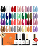 Load image into Gallery viewer, Modelones 32pcs Nail Gel Polish Set