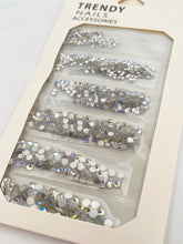 Load image into Gallery viewer, 1,400 Pieces Nail Rhinestones Crystals (5 Colors)