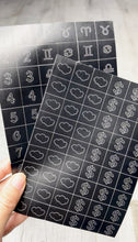 Load image into Gallery viewer, Nail Airbrush Stencils