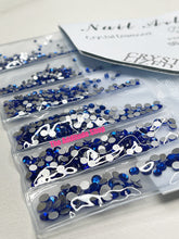 Load image into Gallery viewer, 1,400 Pieces Nail Rhinestones Crystals (5 Colors)