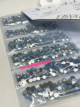 Load image into Gallery viewer, 1,400 Pieces Nail Rhinestones Crystals (5 Colors)