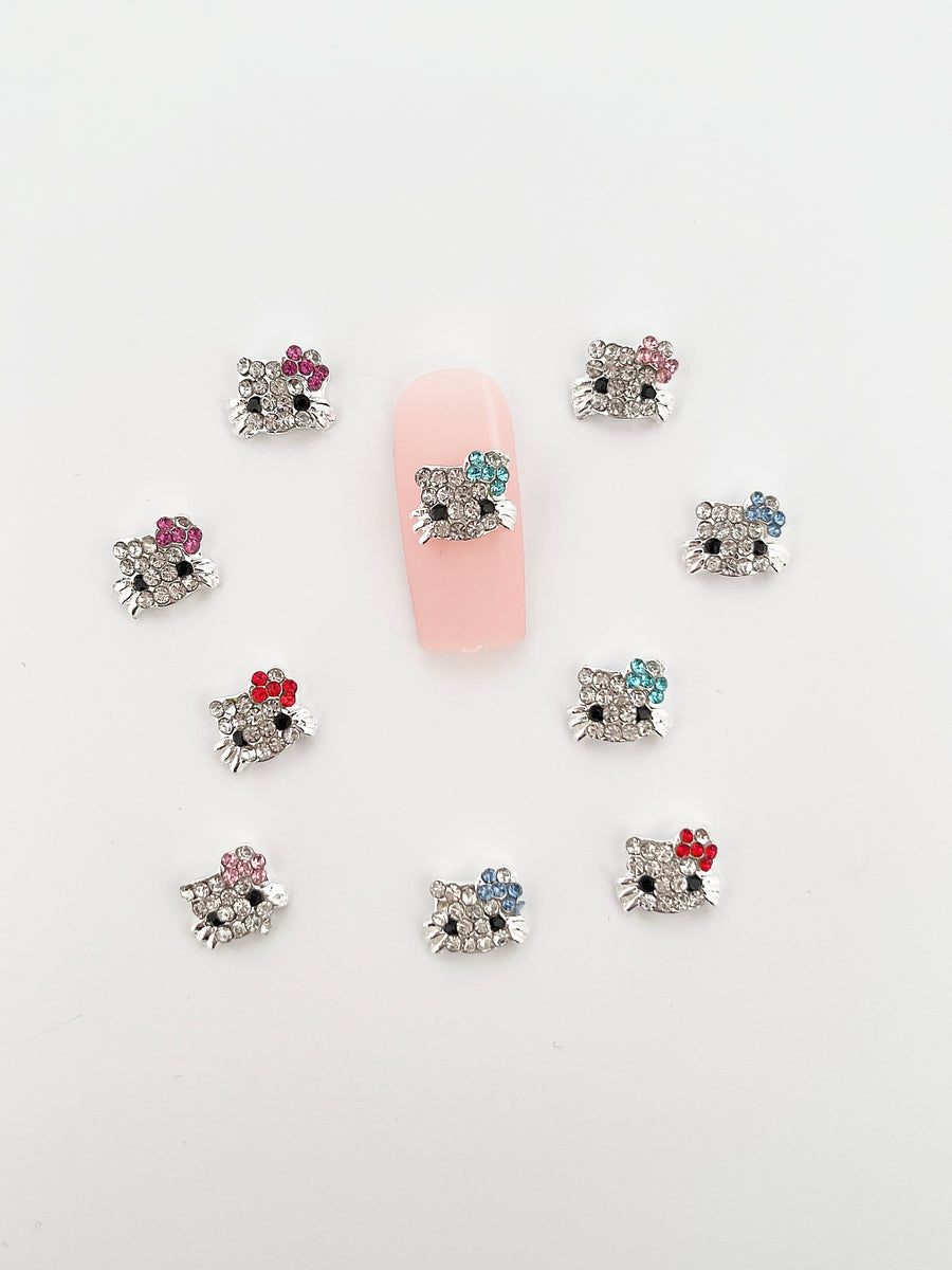 Rhinestones HK 3D Nail Charms (10 Pieces) – The Additude Shop