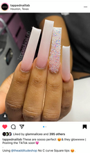 Load image into Gallery viewer, Straight No C-curve XXL Square Half Cover Nail Tips 500 Pieces