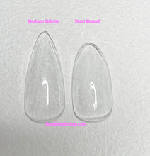 Load image into Gallery viewer, Short Almond Soft Gel 500 Pieces Full Cover Nail Tips