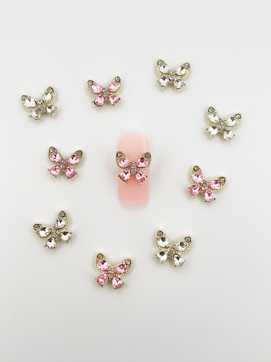 Alloy Nail 3D Charms #13 - 10 Pieces