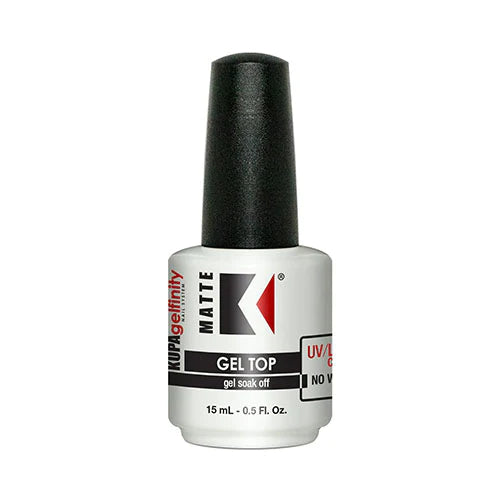 Kupa Nail Gel Matte Top Coat Non Wipe 15ML