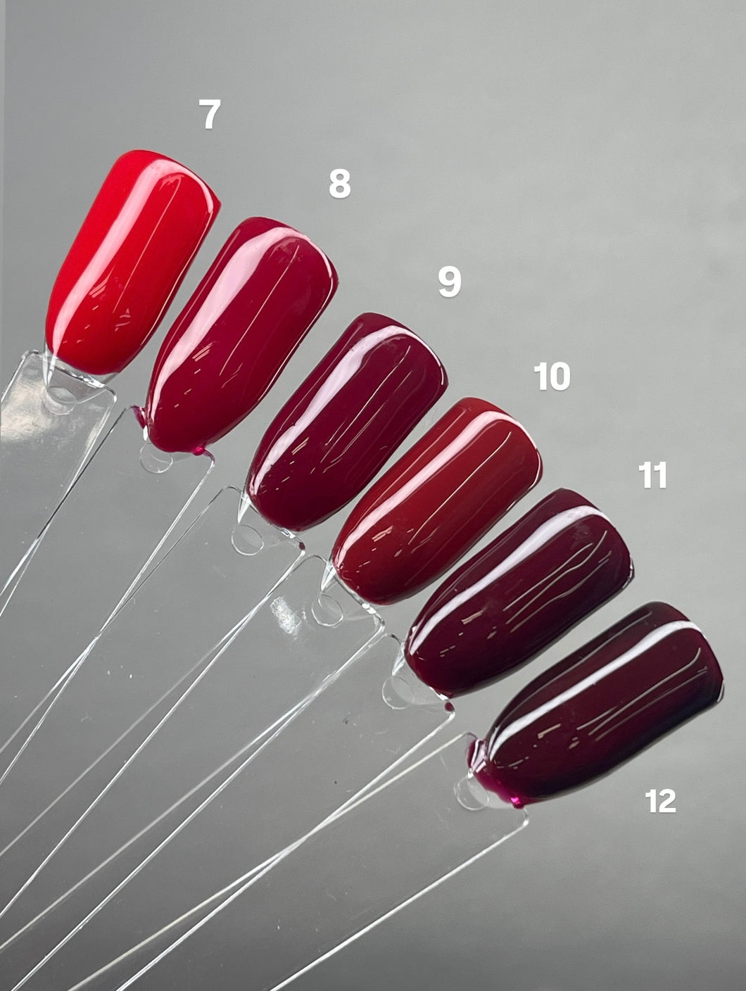 Holiday Red Gel Nail Polish