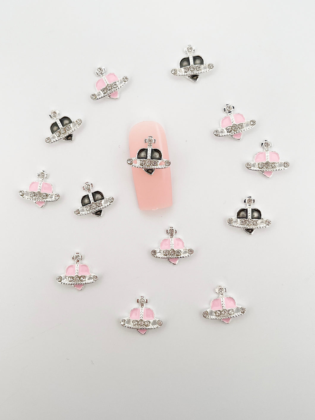 Alloy Nail 3D Charms #12 - 10 Pieces