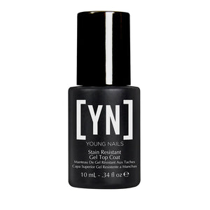 Young Nails STAIN RESISTANT TOP COAT GEL, 1/3 OZ