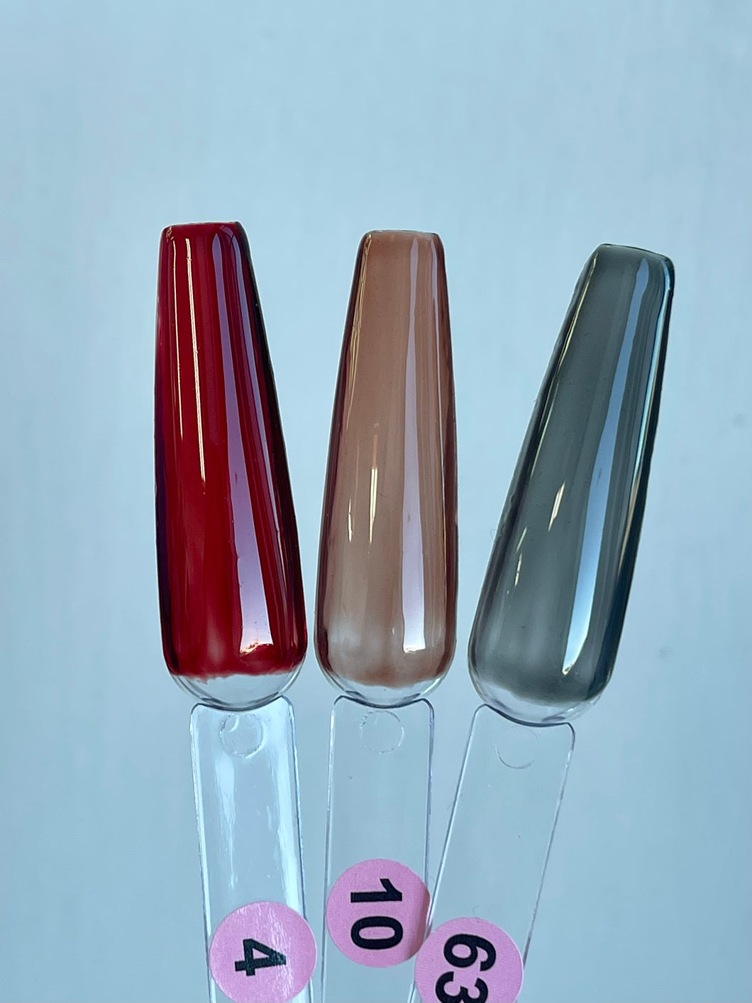 Jelly Sheer Black Red Brown Nail Gel Polish