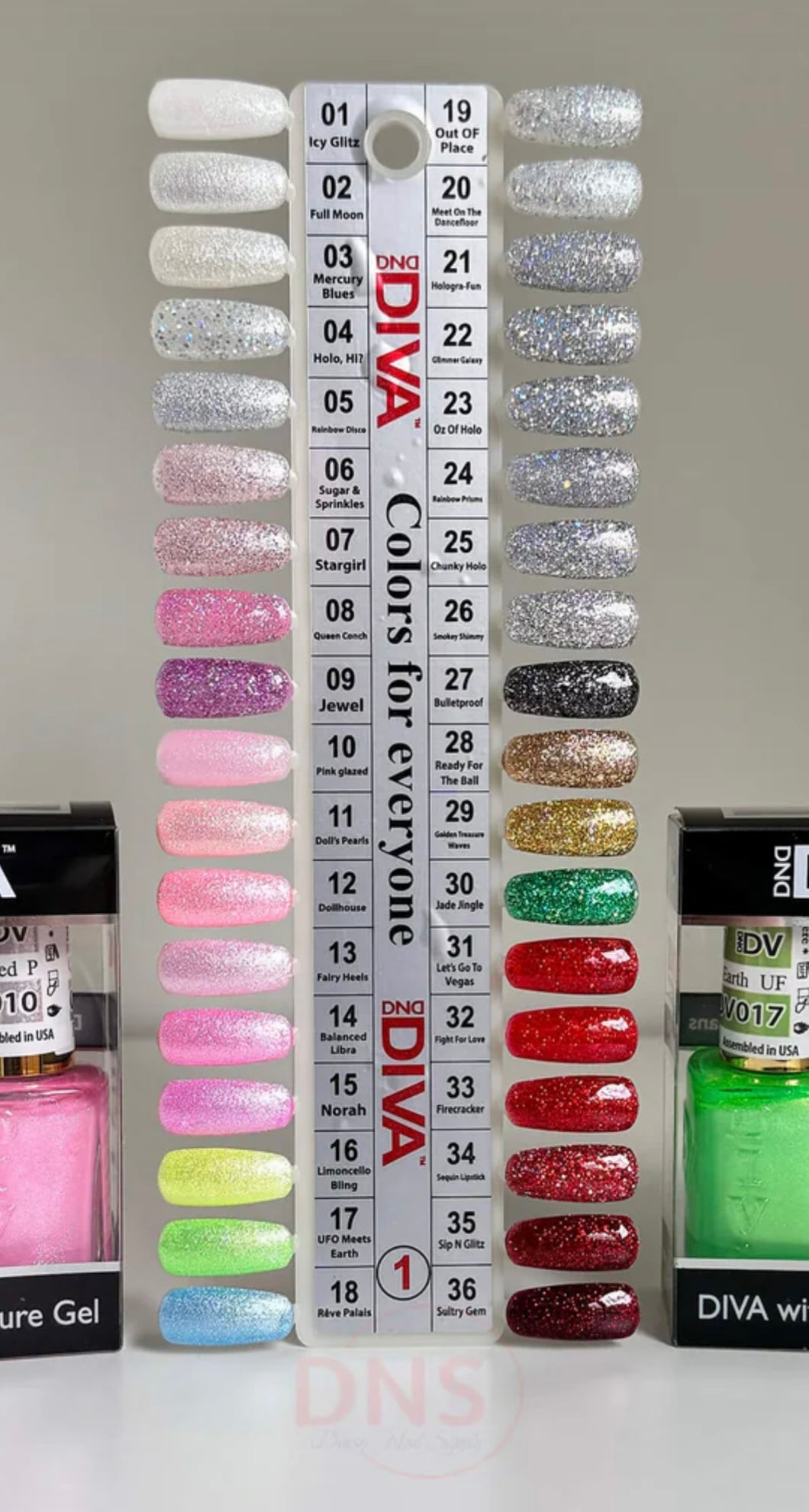 DND DIVA Nail Gel Collection #1