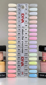 DND DIVA Nail Gel Collection #3