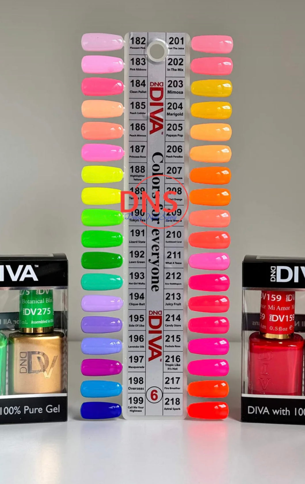 DND DIVA Nail Gel Collection #6