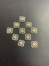 Load image into Gallery viewer, Clover Flower Rhinestones Nail Charms
