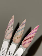 Load image into Gallery viewer, 12pcs Reflective Glitter Gel Liner Nail Art Set
