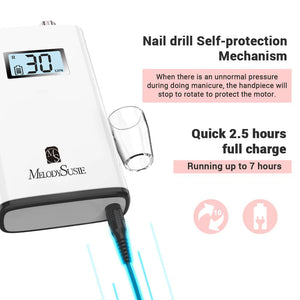 MelodySusie Scamander Portable E-File Nail Drill