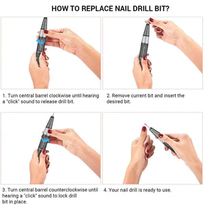 MelodySusie Scamander Portable E-File Nail Drill