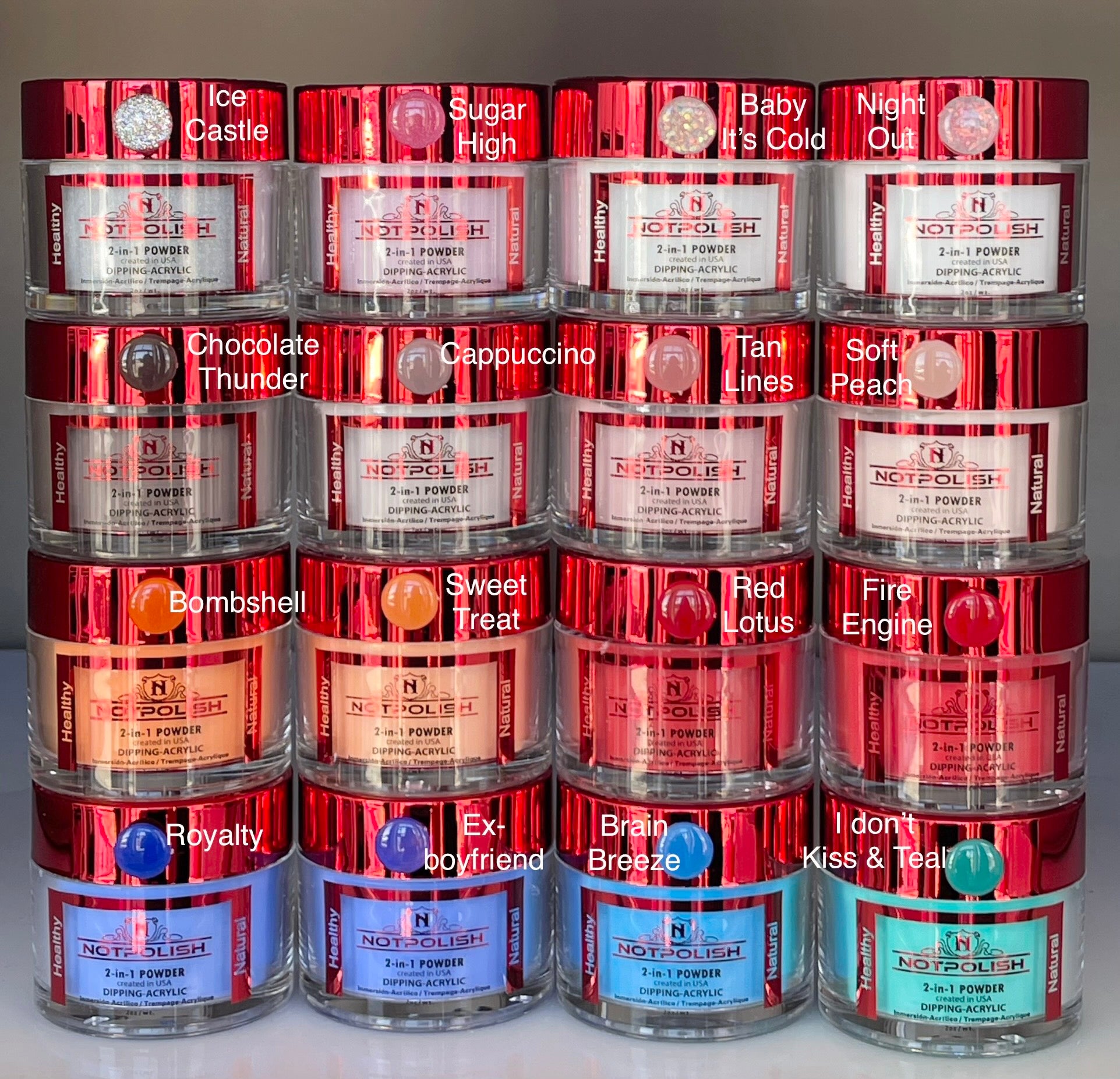Not Polish Collection Nail Acrylic Powder – The Additude Shop