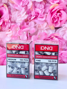 DND Nail Sanding Bands-100 pcs