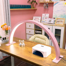 Load image into Gallery viewer, 29 Inches Half Moon Nail Desk Lamp
