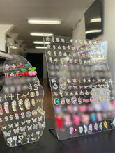 Load image into Gallery viewer, Clear Nail Charm Display Stand + Tapes
