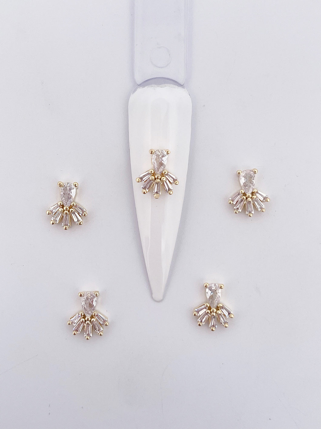 3D Zircon Nail Charms #53 (5 Pieces)