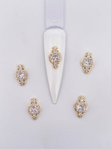 3D Zircon Nail Charms #50 (5 Pieces)
