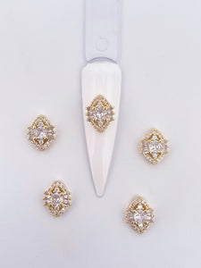 3D Zircon Nail Charms #46 (5 Pieces)