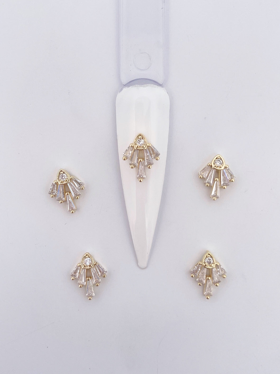3D Zircon Nail Charms #43 (5 Pieces)