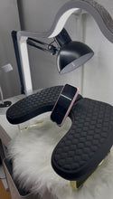 Load image into Gallery viewer, U Shape Nail Arm Rest with Phone Holder
