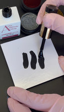 Load image into Gallery viewer, Black Chrome Base Gel Nail Polish

