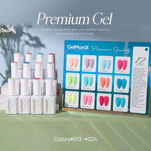 GelManiX 12 Premium Pastel Nail Gel Polish