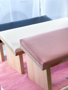 Angled Wooden Nail Arm Rest