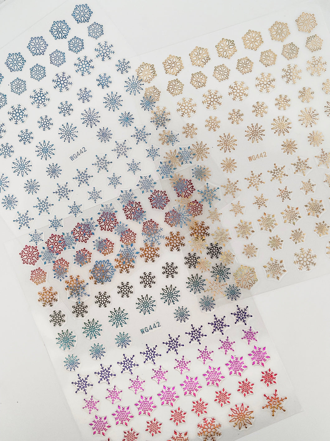 Snowflake Christmas Nail Stickers