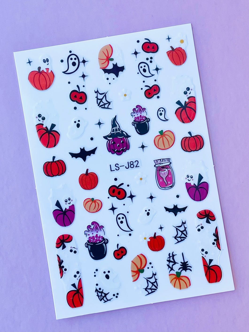 Halloween Nail Stickers-LS-J82