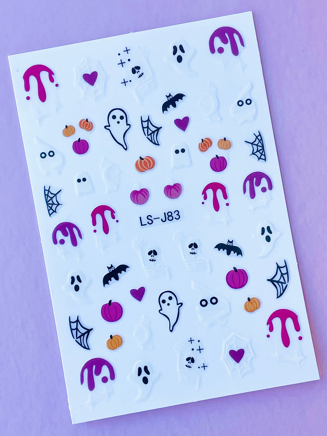 Halloween Nail Stickers-LS-J83