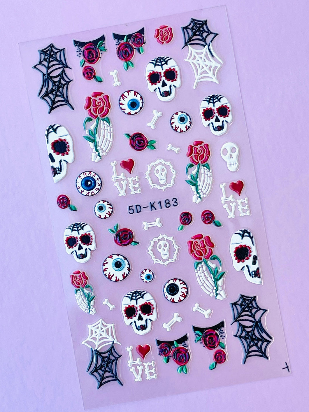 5D Halloween Nail Stickers-#183