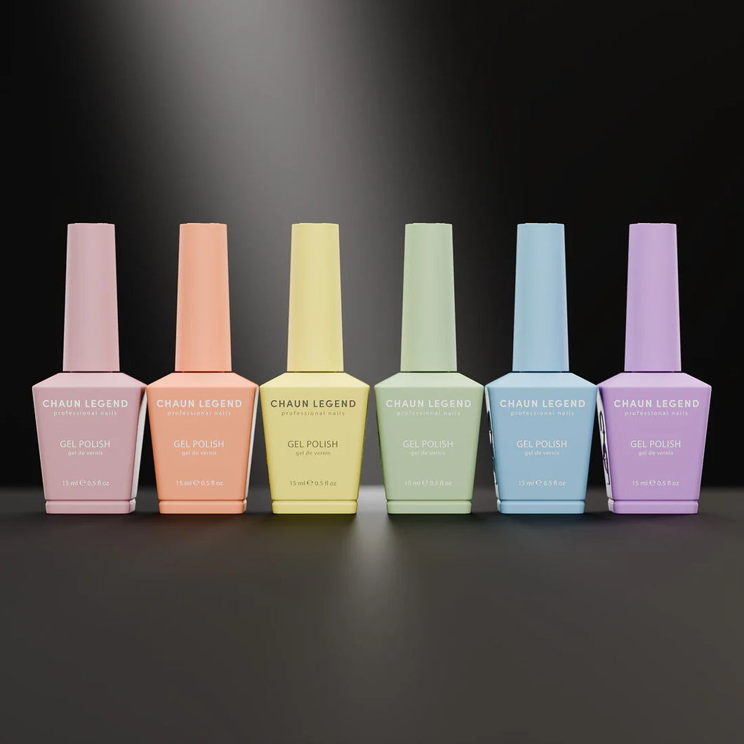 Chaun Legend Pastel Gel Nail Polish Collection