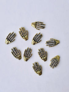 Halloween Hands Nail Charms-10 pieces