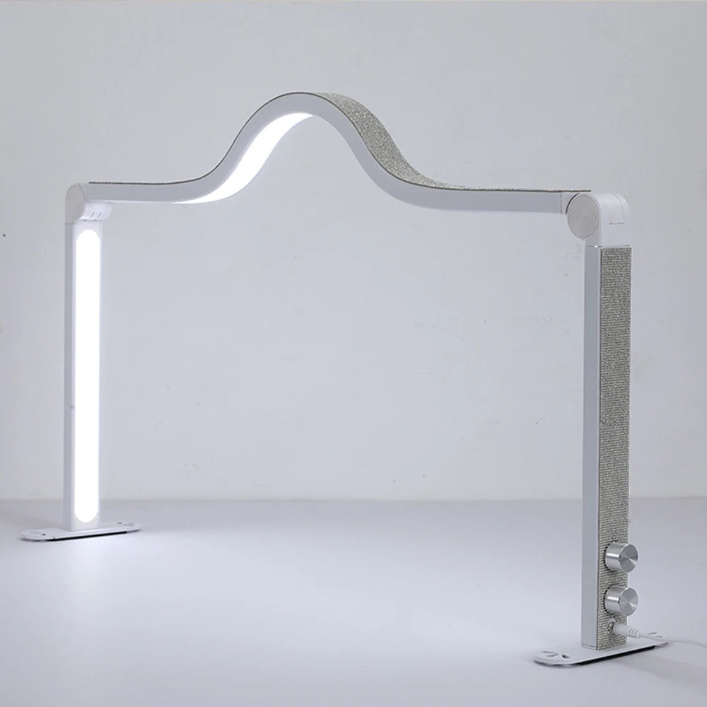 Foldable Arch Nail Desk Light Lamp with Rhinestones – The Additude