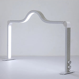 Foldable Arch Nail Desk Light Lamp with Rhinestones