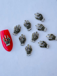 Halloween Hands Nail Charms-10 pieces