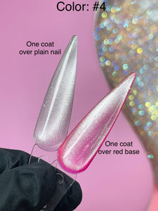 Silver Cat Eye Nail Gel Polish-15ml