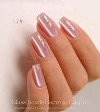 Load image into Gallery viewer, 28pcs Glass Ceramic Cat Eye Nail Gel Collection
