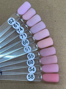 Pink Slow Setting Acrylic Nail Powder