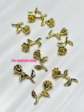 Load image into Gallery viewer, Long Roses Alloy Nail Charms
