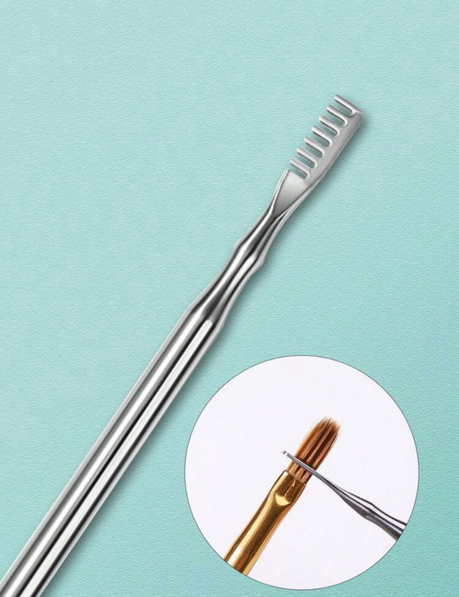 Nail Comb Nail Brush Comb Cleaner Tool – The Additude Shop