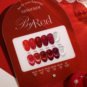 Christmas Govandi Jelly Red Gel Nail Polish-15ml