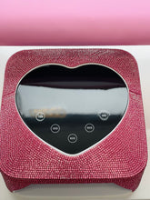 Load image into Gallery viewer, Pink 72W Cordless Nail UV Lamp with Rhinestones
